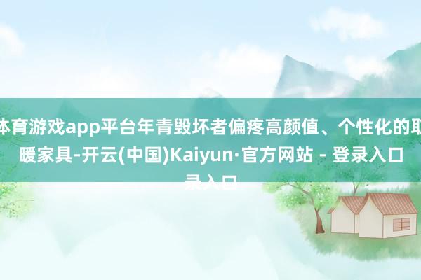体育游戏app平台年青毁坏者偏疼高颜值、个性化的取暖家具-开云(中国)Kaiyun·官方网站 - 登录入口
